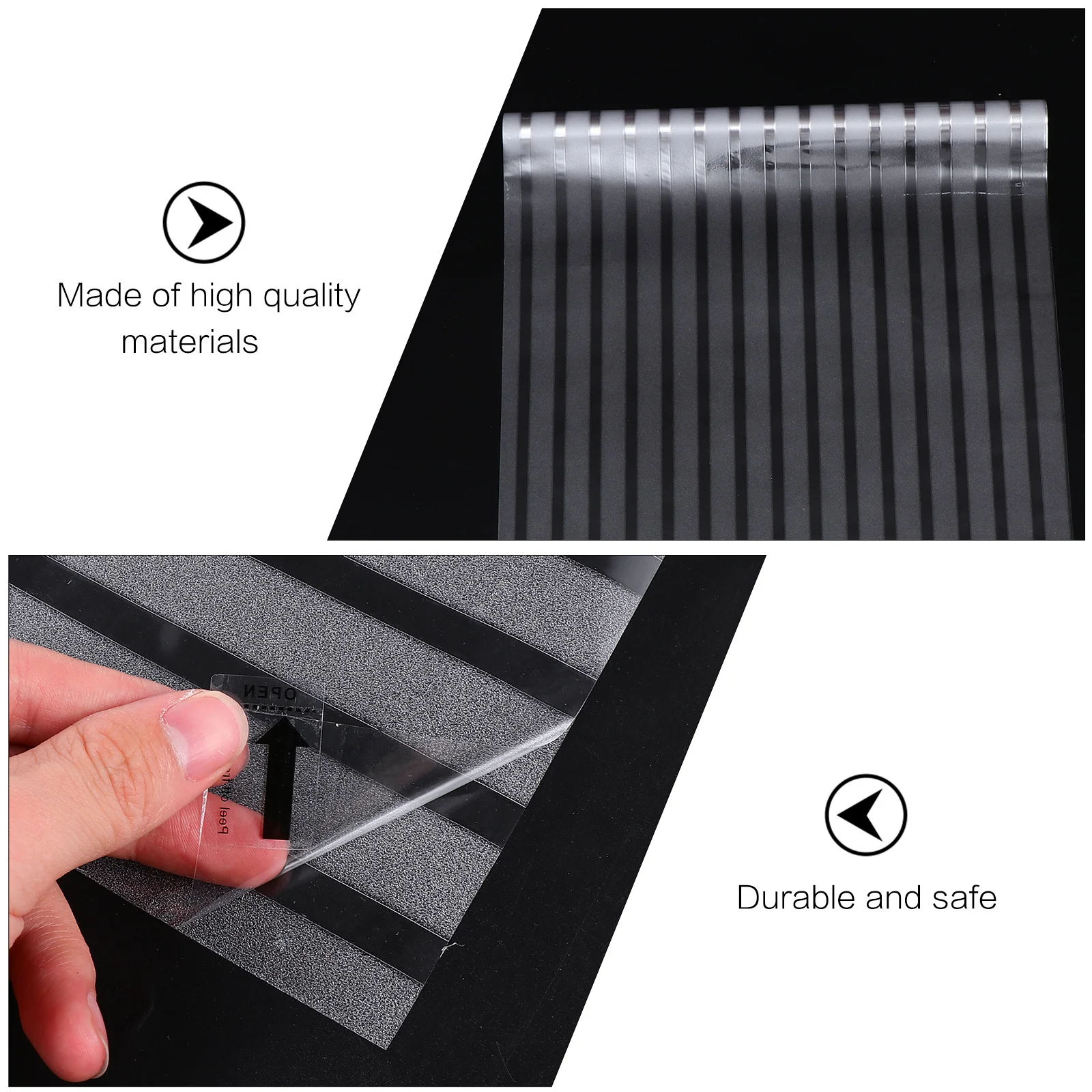 

1Pics Blackout Window Film for Home Smooth Surface Application Easy Remove Reuse Opaque Privacy Glass Sticker Matte Finish