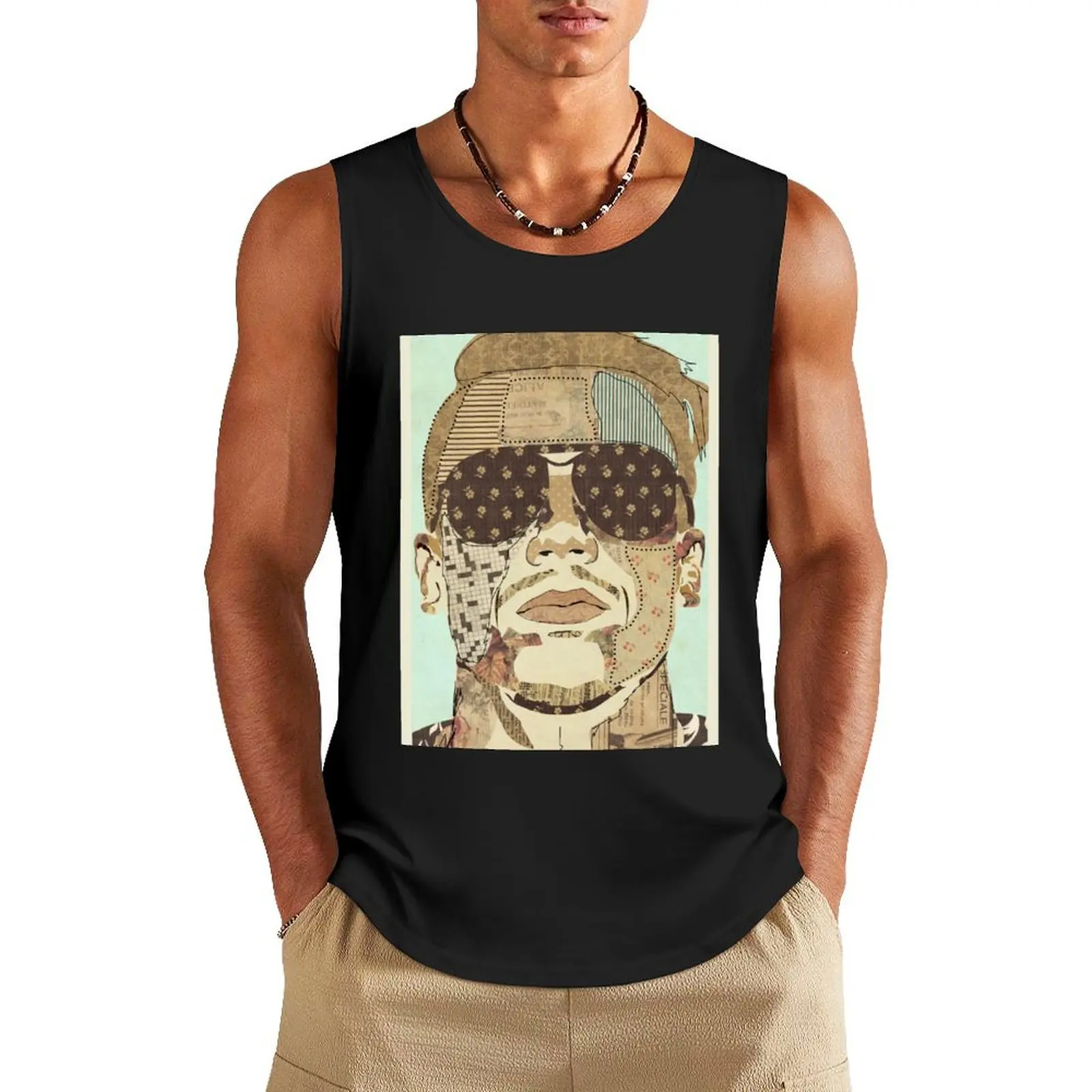 

Macklemore, the New New Tank Top sports t-shirts for men men gym clothing