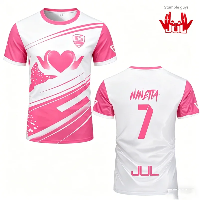 Men's Kids Boys 90 Minutes Series MM9 JUL Football Jersey Summer Outdoor Sports Quick-drying Fitness Training T-shirt