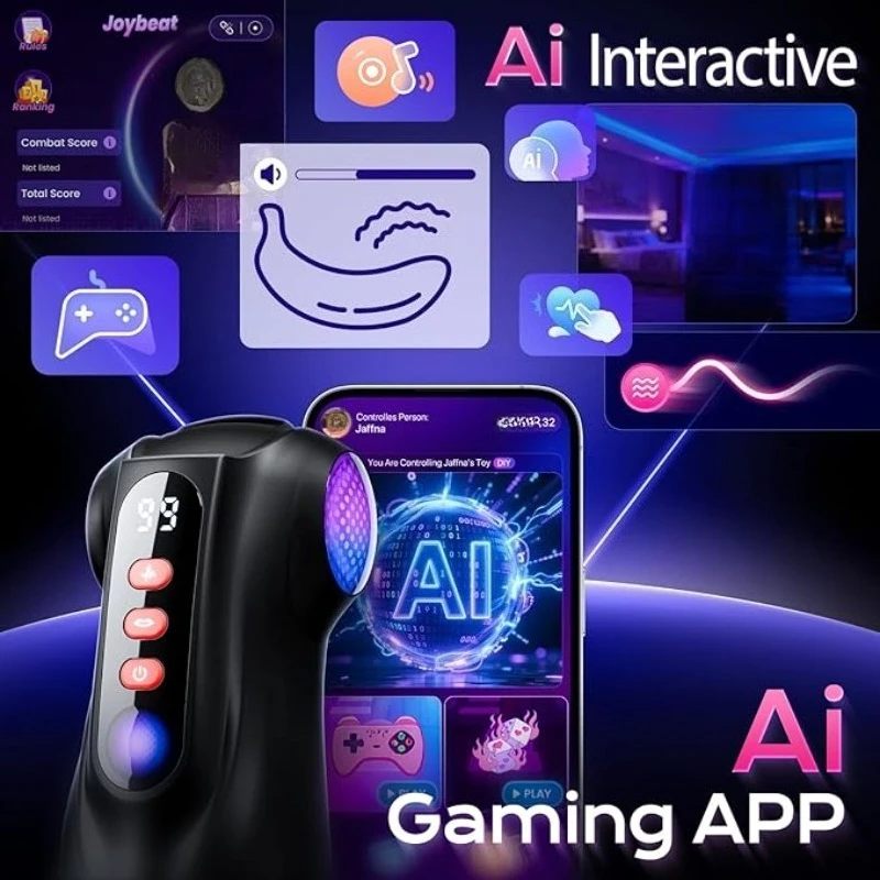 ذكر الاستمناء اللعب التلقائي جهاز استمناء للرجال مص الحلق العميق واقعية الفم المهبل اللسان تهتز آلة الجنس