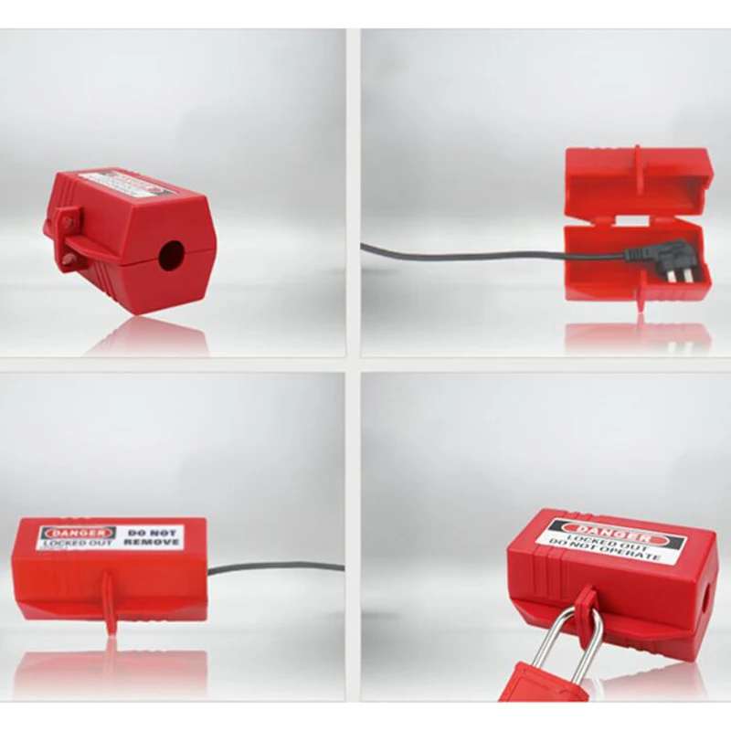 Caja de bloqueo de enchufe de alimentación para electrodomésticos, lavadora, caja de TV, enchufe de aire acondicionado, bloqueo de enchufe eléctrico