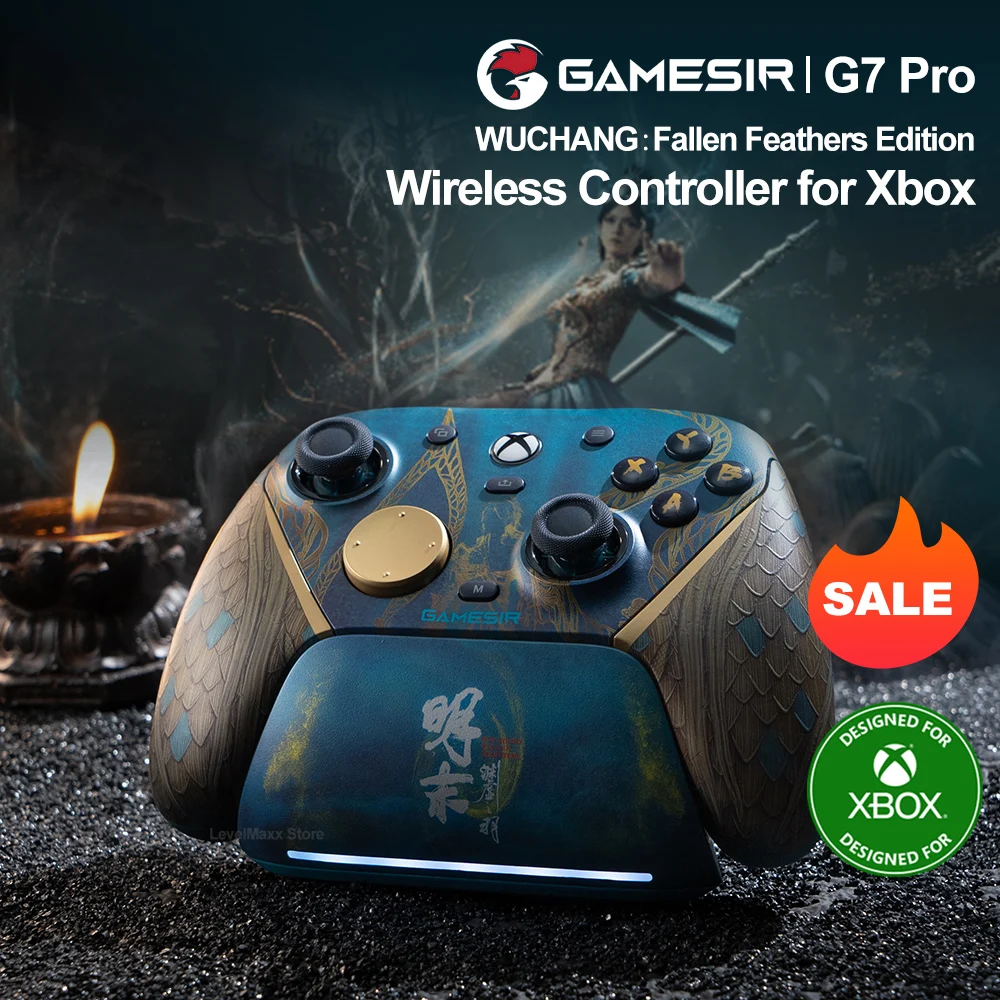 Gamesir G7 Pro Wuchang - Control Inalámbrico para Xbox, Mando para Xbox One Series S X, Gamepad Bluetooth para PC y Android, Joysticks Mag TMR