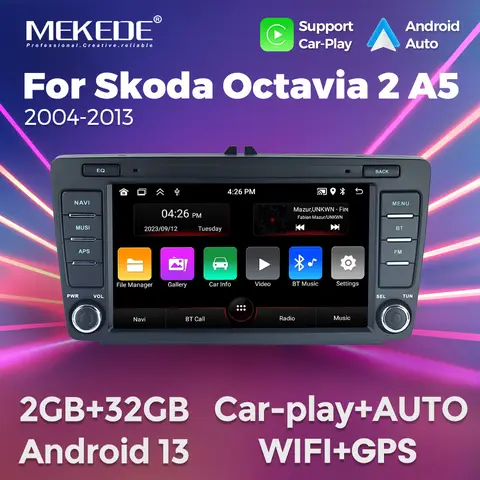 6 best sales skoda octavia 2 radio - №1