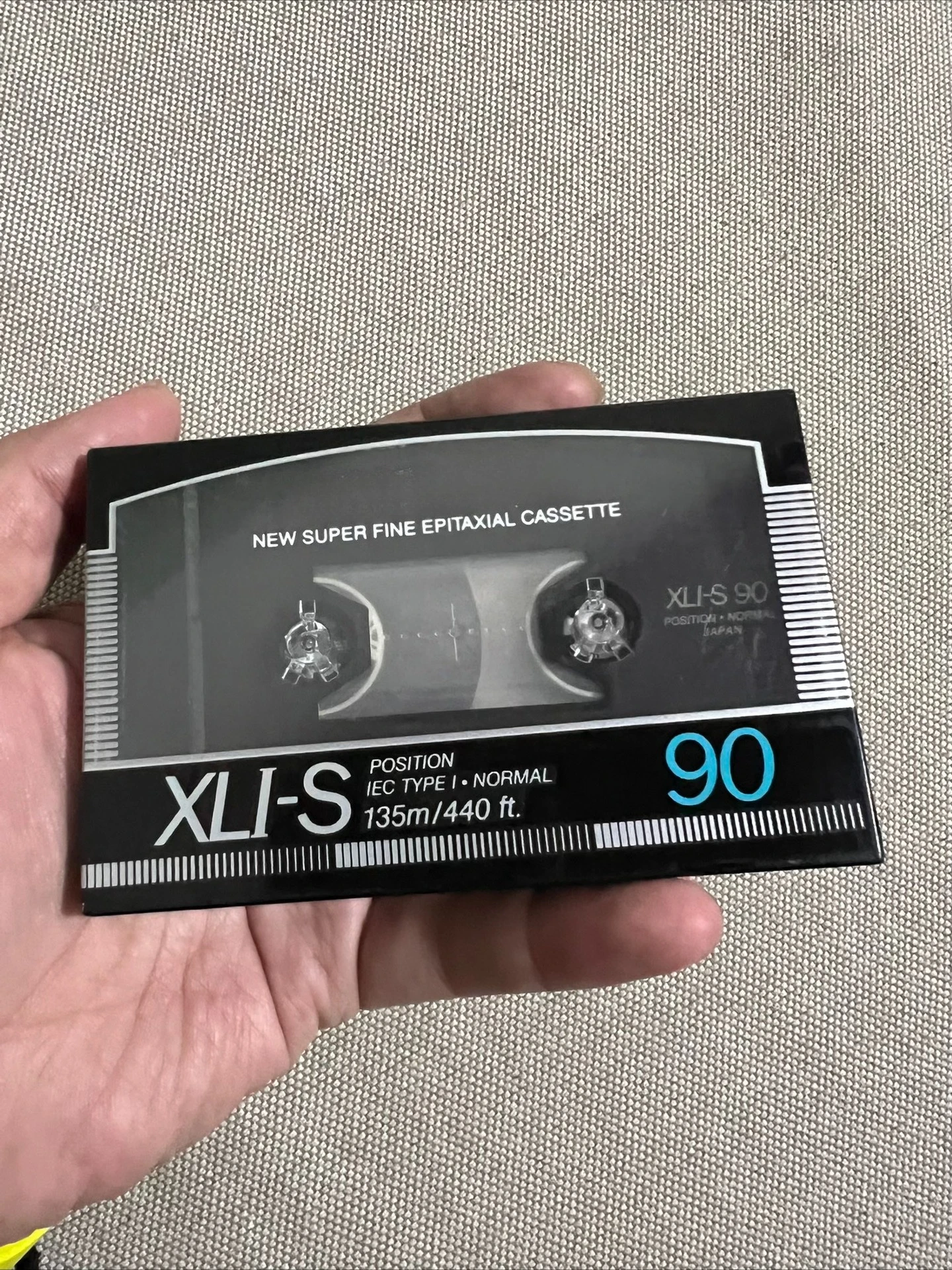 New and unopened blank tape for maxell XLI-S90