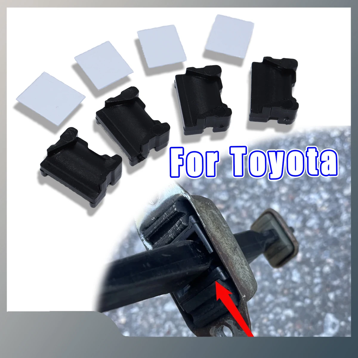 For 2 Door Car Door Check Assy Checker Strap Stopper Repair Kit For Toyota ALLEX ALLION ALTEZZA ALTIS AQUA 10 CARINA 2 E ED FF