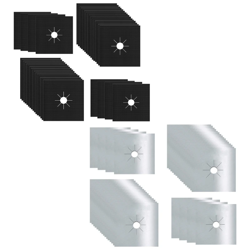 

4/16PCS газовый диапазон очистки коврики пятна и жиры репелленты жаропрочный многоцелевой кухня Essential