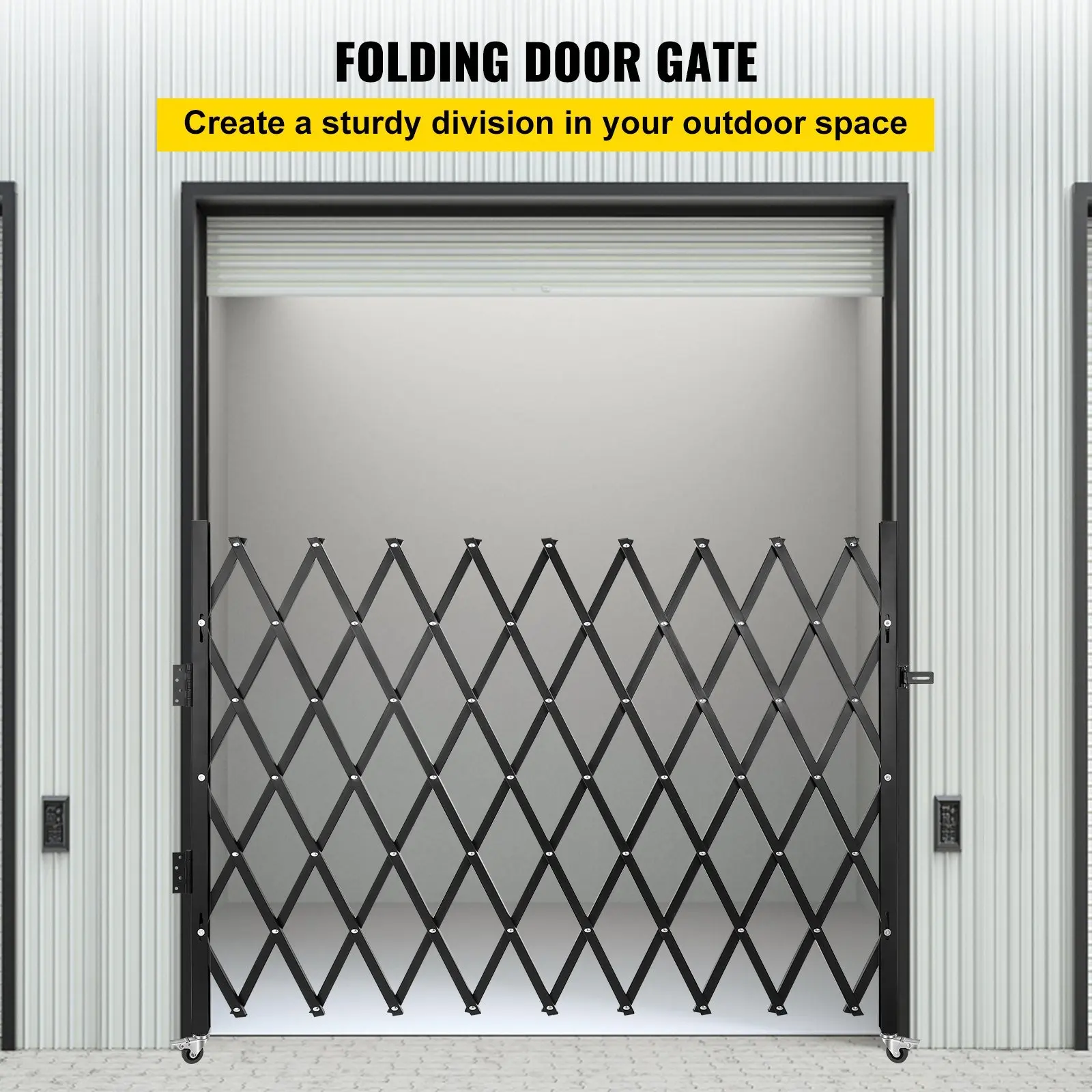 VEVOR Single Folding Security Gate, 50