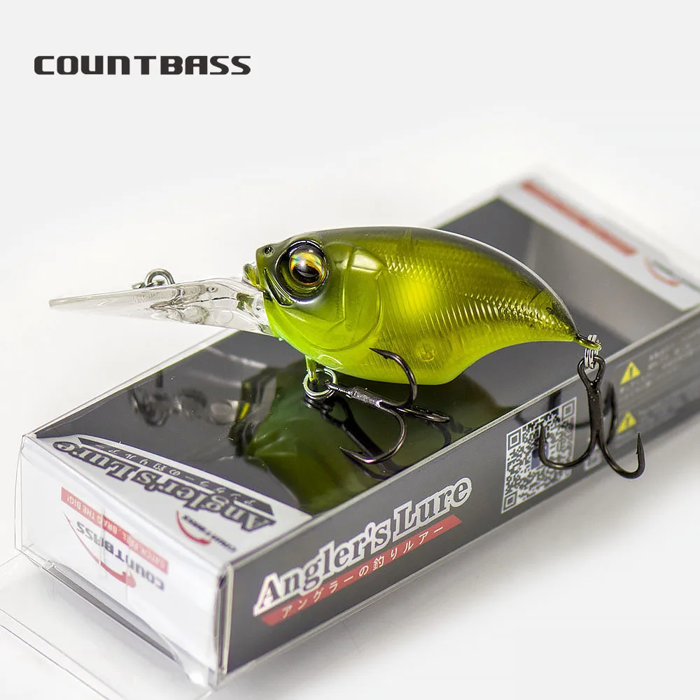 Countbass Wobbler 38 mm 1-1/2 Zoll 43 mm 1-3/4 Zoll 48 mm 1-7/8 Zoll Angelköder Stecker Wobble Fishing Kunststoffköder Wobbler – Detail 25