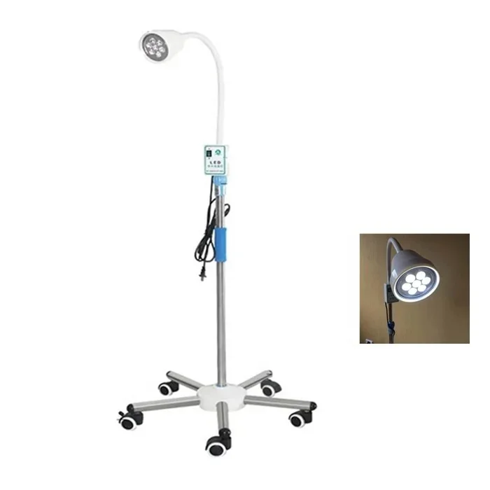 

cheap price scialytic LED-7 Mobile LED Examination Light for Hospital Operating Room Medical Standing Lighting Lamp