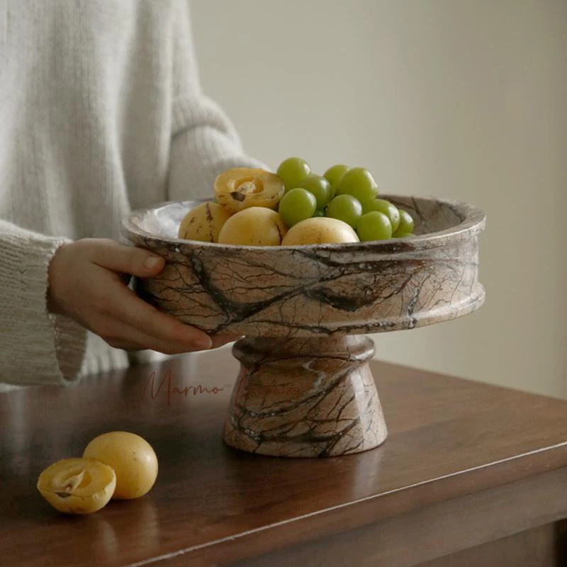 

Vintage Natural Marble Candle Holders Decorative Candlestick for Wedding Dinning Party