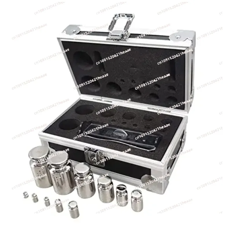 Suitable for 1mg-500g 304 Stainless Steel Digital Scale Calibration Weights Kit Set  precision Packed