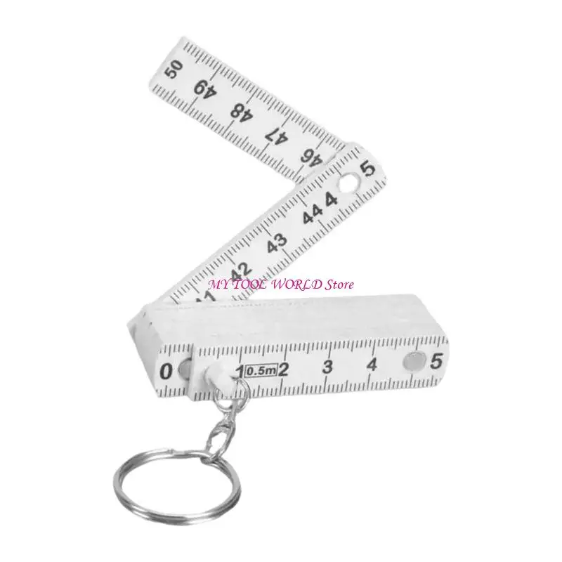 PRÁTICO 0,5 METRO MEDIDA DO MEDIÇÃO DO MEDIDO COM REVERSÃO POLOCO METRICA PLÁSTICO PLÁSTIC