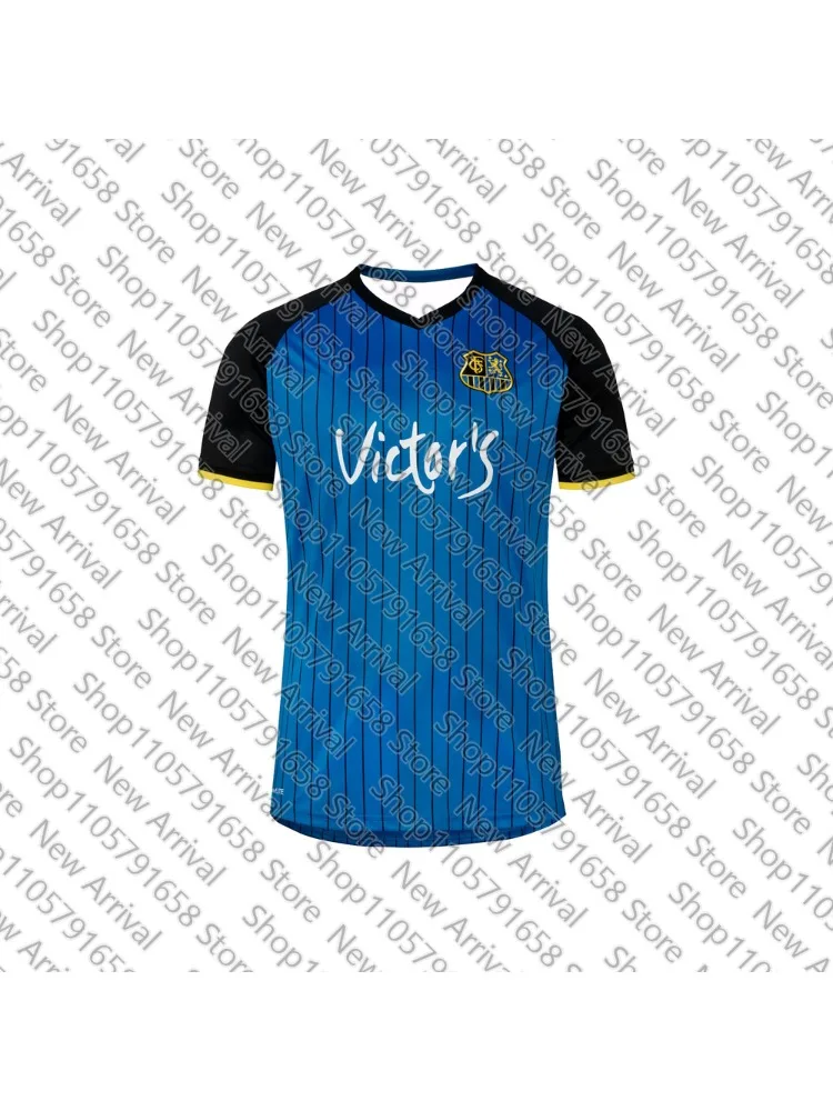 2026-27 Deutschland Erwachsenen- und Kinder-Atmungsaktives Sport-FC S-Saarbrücken Fußball Heim- und Auswärtstrikot Herren Damen Schnelltrocknendes Familien-T-Shirt