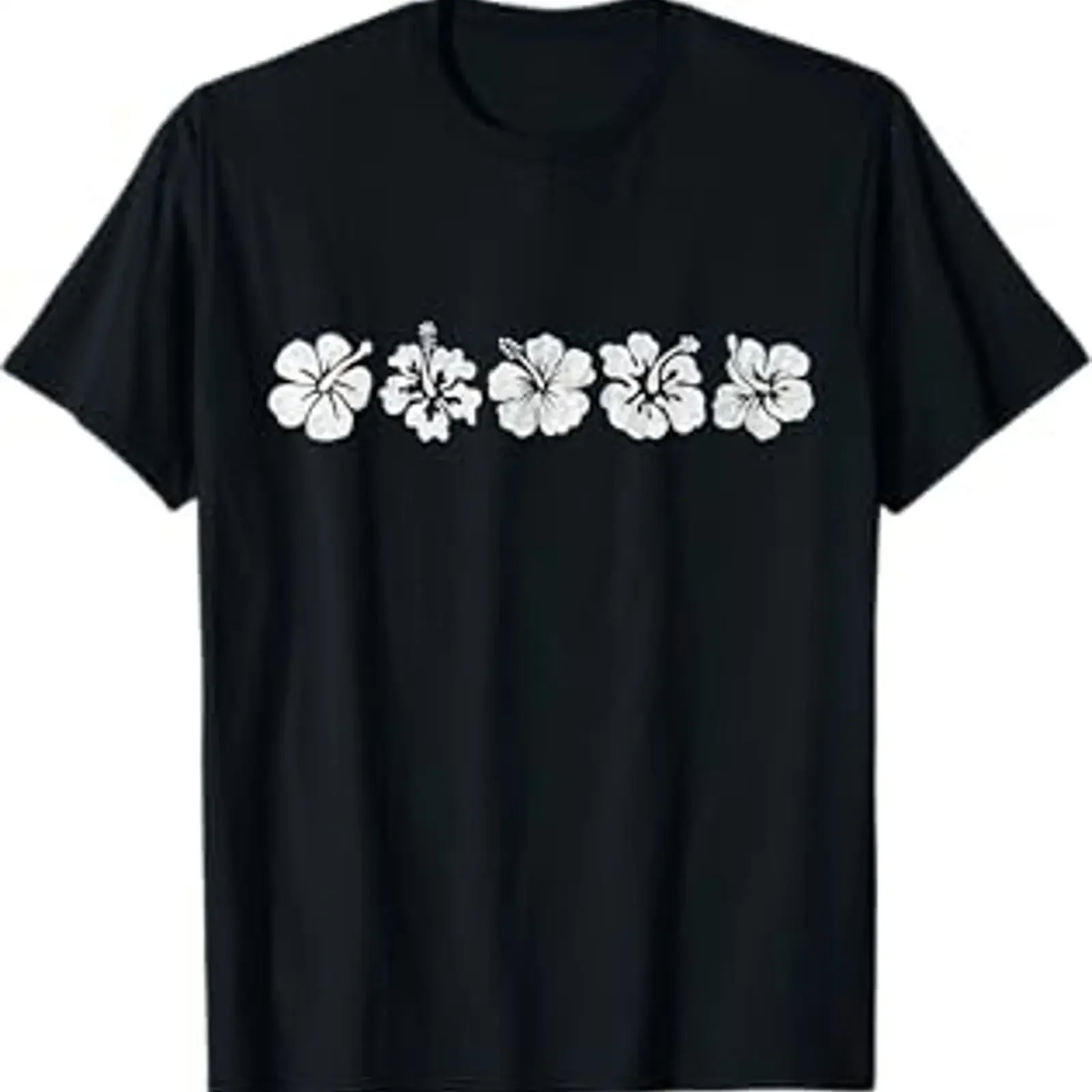 Hawaiian Aloha Hibiscus Flower Hawaii Surfer T Shirt vintage Washed homme streetwear Top For Everyday Wear Comfortable Stylish