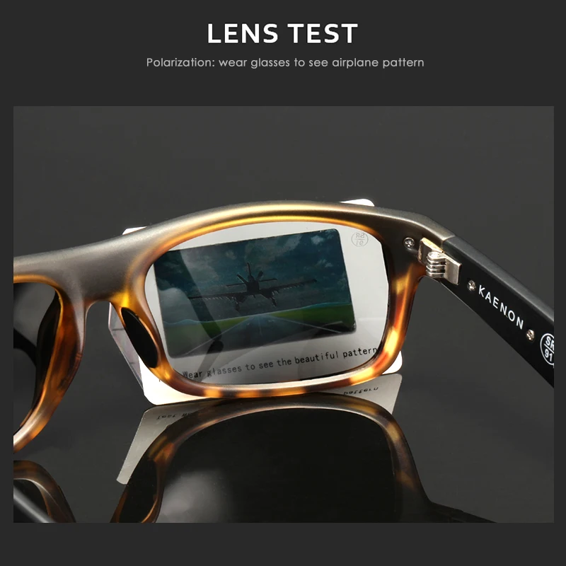 Kaenon Unisex Medium Sunglasses Polarized Glasses Lenses Durable TR90 Frame Fashionable Eyewear for Men And Women