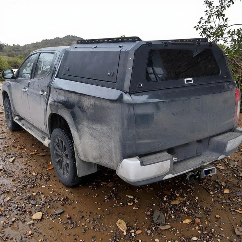 

High Quality Aluminum Alloy Foldable Tonneau Cover For L200 2015+