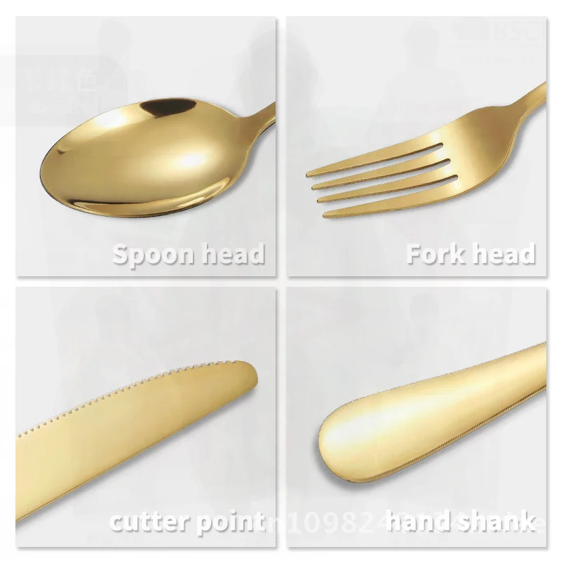 

Amazon 1010 Набор столовых приборов из нержавеющей стали из 24 предметов - Нож Вилка Ложка Чайная ложка Современная минималистичная посуда с подарочной коробкой и полкой