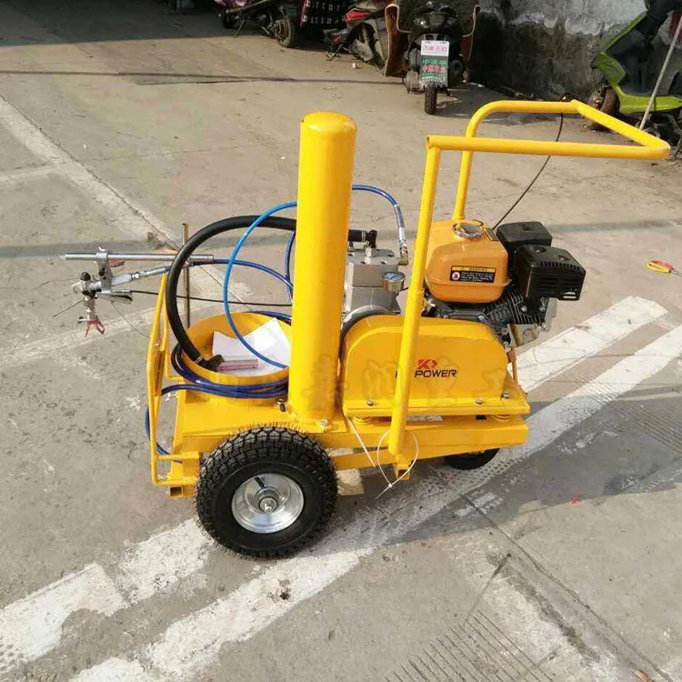 HCY Community Cold Spray Marking Machine, Manual Floor Marking Machine, Road Marking Machine