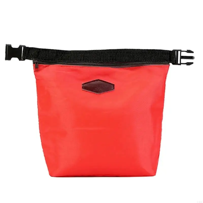 Bolsas almoço isoladas térmicas 63hc com zíper para pequenos saco refrigeração à prova d'água bolsa armazenamento