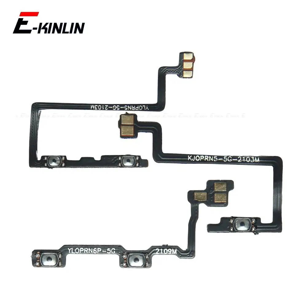 Power ON OFF Mute Switch Control Key Volume Button Flex Cable For OPPO Reno4 SE Z Reno5 4G Reno6 Pro 5G Replacement Parts