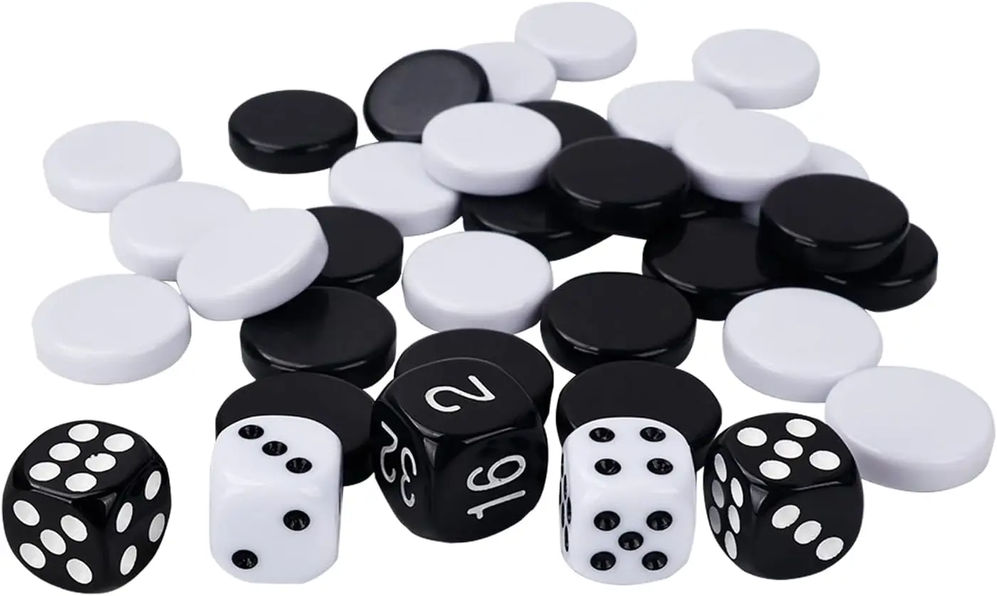 

Chess Backgammon Plastic Pieces Only Pawns Chess Pieces SLQQZ-02 (Backgammon Pieces)