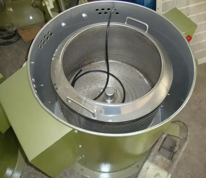Hot Sales Stainless Steel Hot Air Centrifugal Dryer Metal Deoiling And Dewatering Equipment