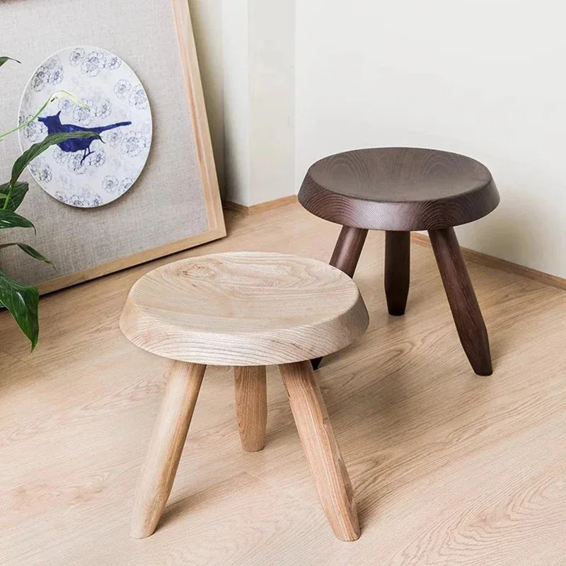 Household Small Space Stools Entryway Bench Low Leisure Shoes Changing Foot Stools Modern Minimalist Tabouret Hotel Furniture