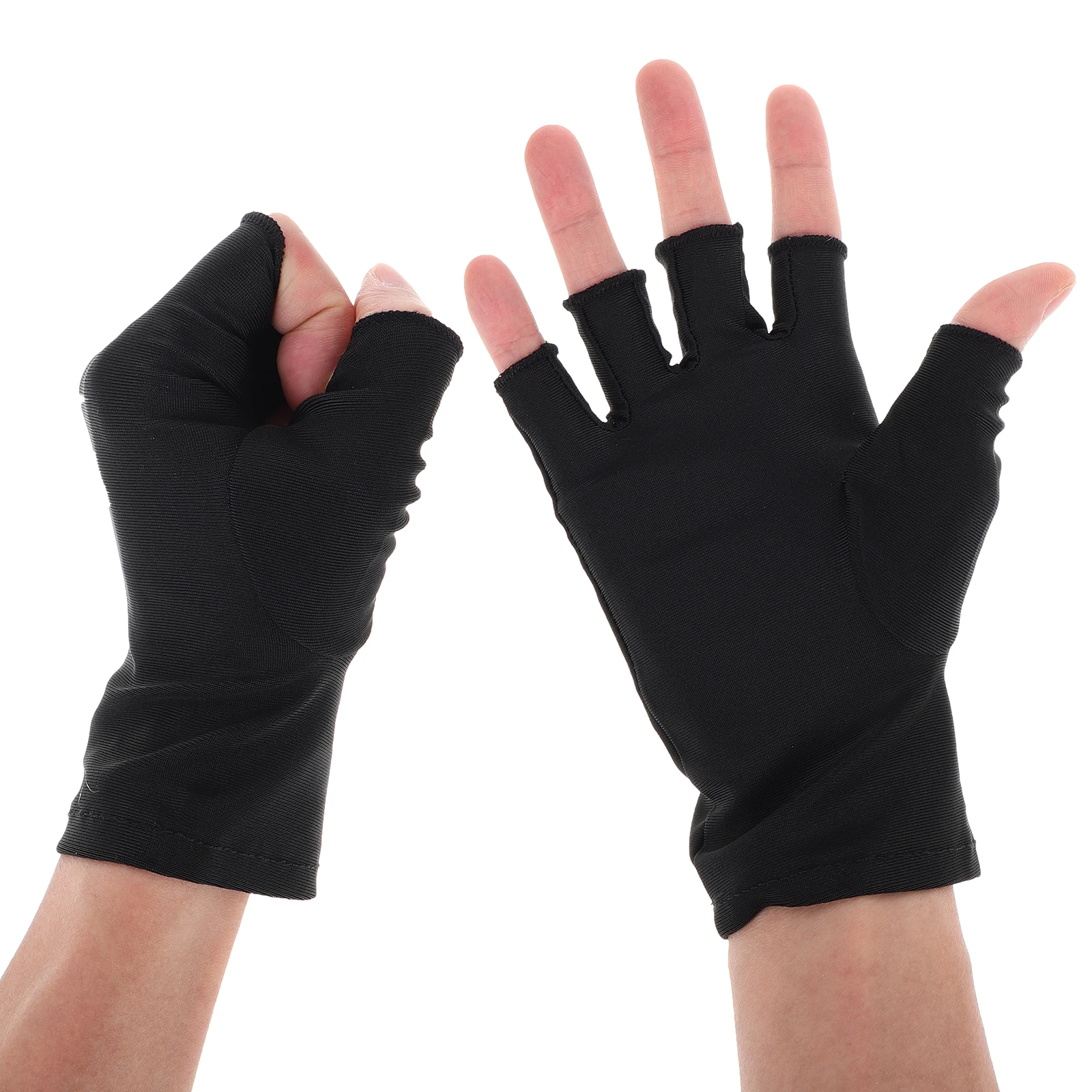 

Half Finger Gloves For Gel Nails Manicure Gloves Anti Sun Driving Gloves Outdoor Cycling Gloves