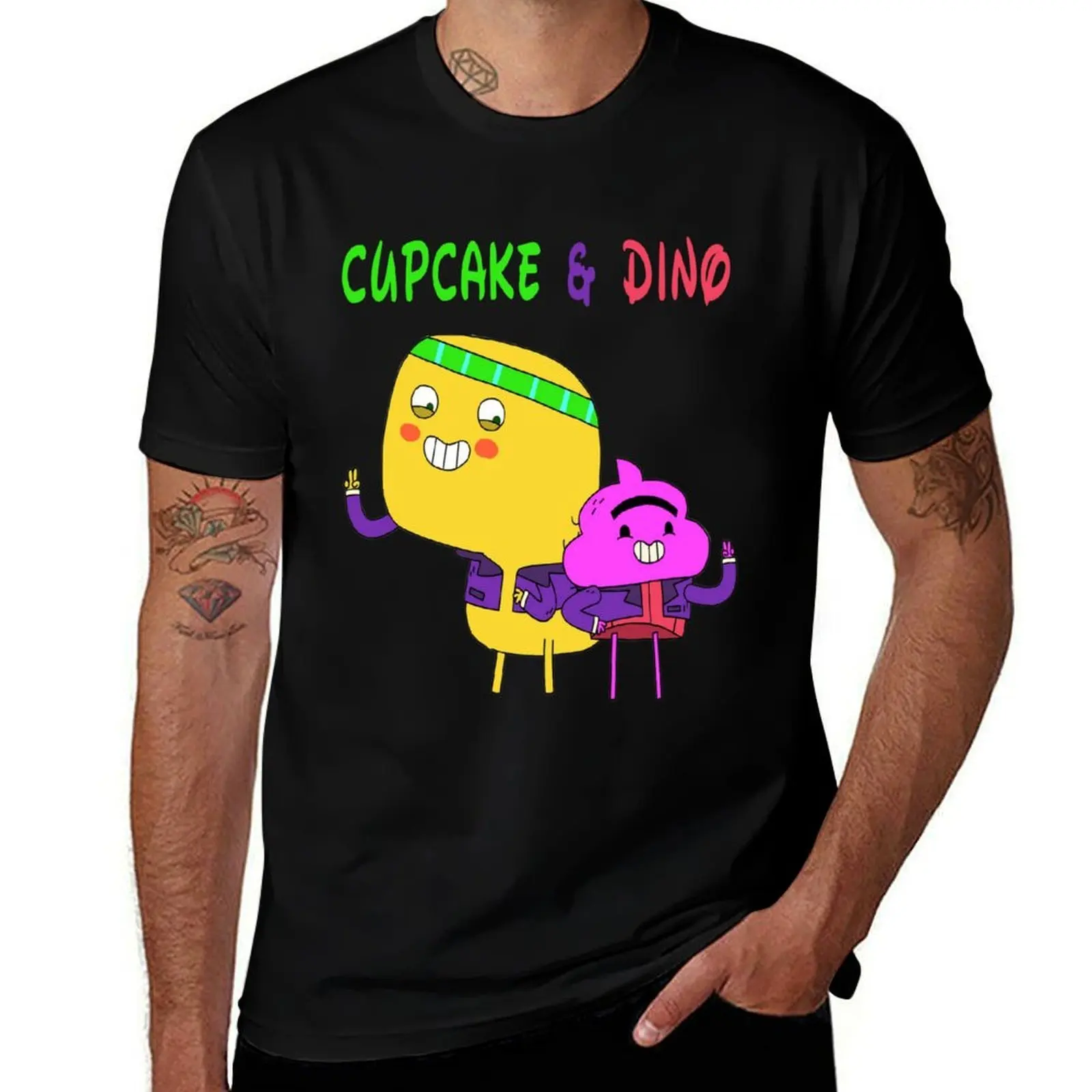 

Cupcake & Dino - General Services cupcake and dino T-Shirt t shirts for man graphic vintage t shirt man designer T-Shirt