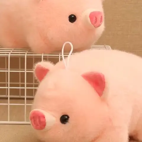 

Уникальный дизайн, мягкая игрушка Fat Animal, милая плюшевая кукла розовой свиньи, идеальный подарок на день рождения, Essential Sleep Time Buddy