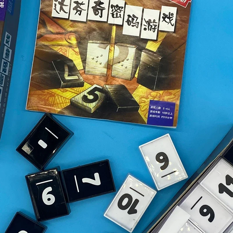 2-4 لاعبين للحفلات دافنشي كود ألعاب ألغاز ألعاب لوحية هدية معفقة للأطفال والكبار مع أصدقاء العائلة #2