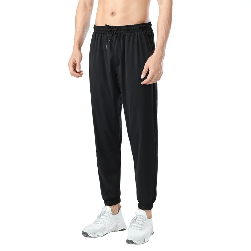 Pantalon Long pour Homme, Vêtement de dehors, Jogging, Jogging, Fin, vaccage Rapide sur Glace, Taille Plus, pour Course à Pied, Fitness, Gym, Entraînement, Été