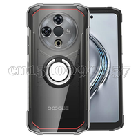 Ring Holder Case For Doogee Fire 6 Shockproof Soft TPU Kickstand Cover For Doogee Fire6 Power Couqe Funda