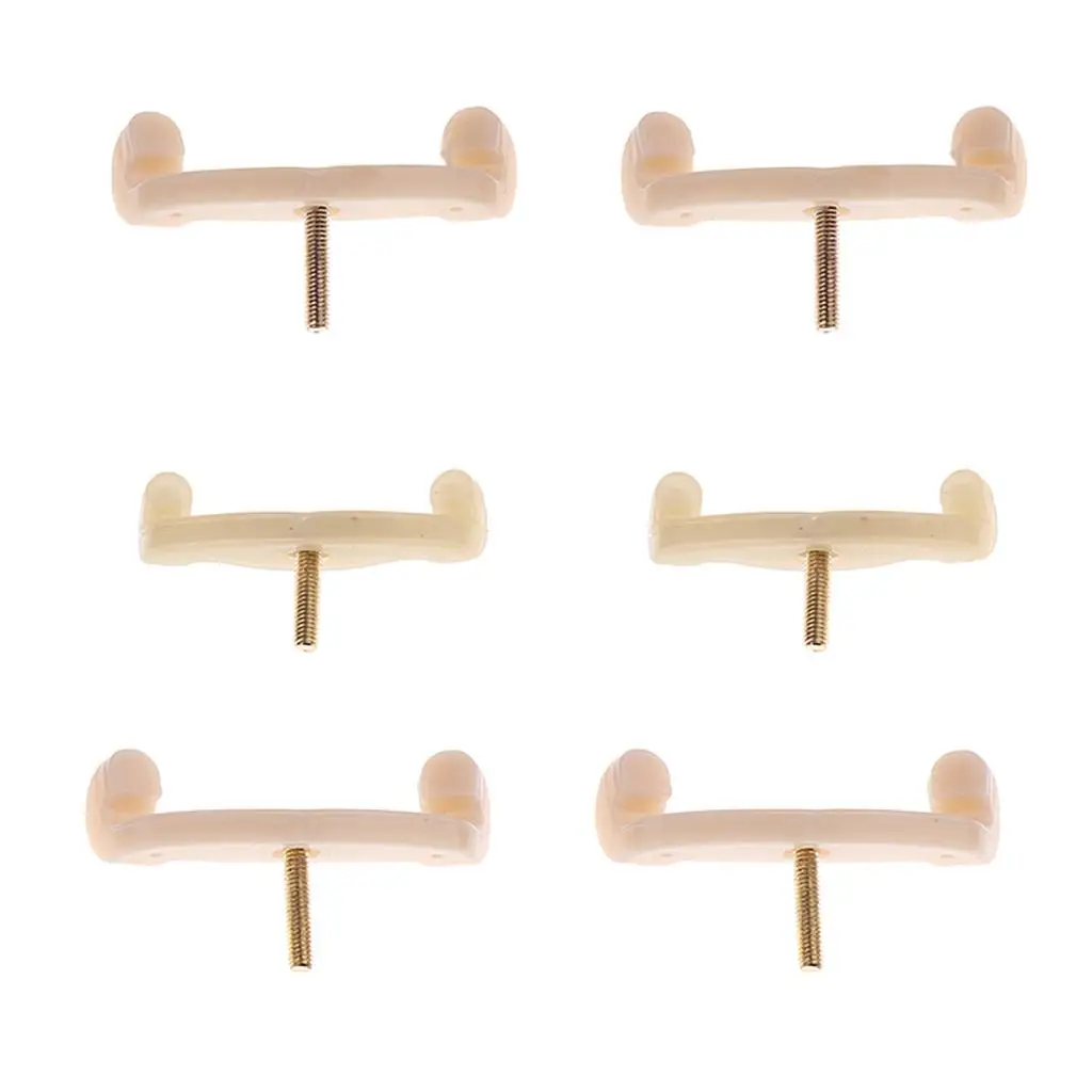2 pieces shoulder rests support feet for violin, violin and violin