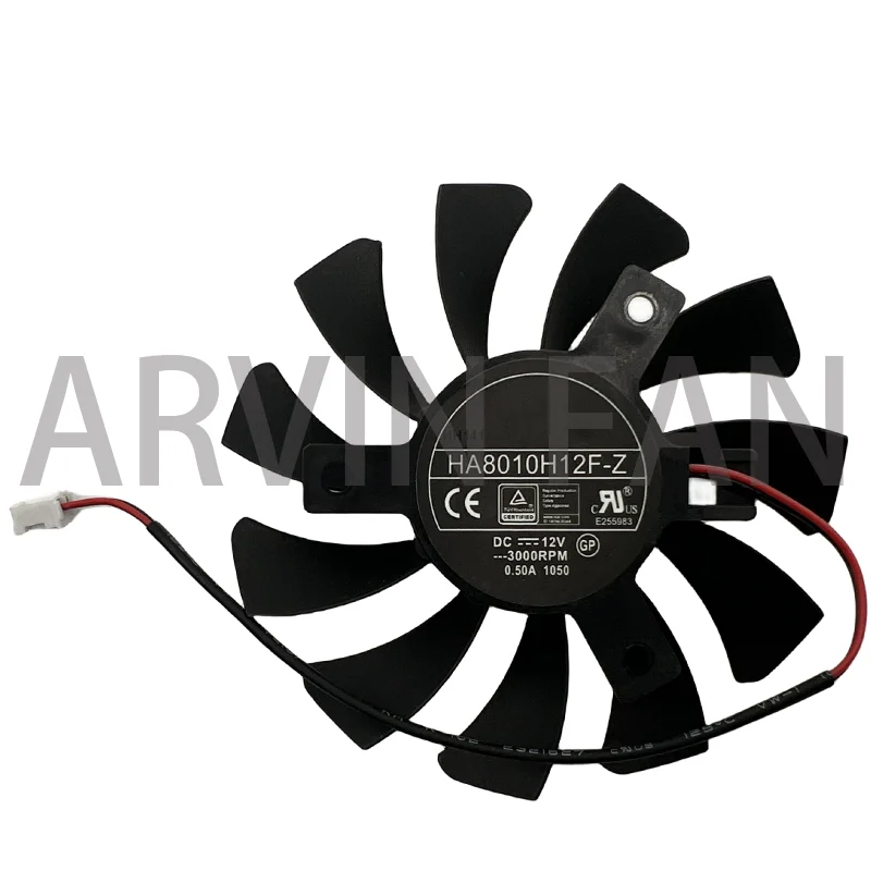 Brand New Original HA8010H12F-Z HA10010H12B-Z Cooling Fan For N740/GTX730/740/750 Graphics Card