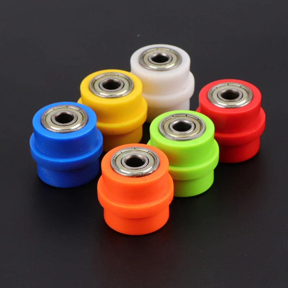 

Motorcycle Chain Roller Tensioner Bike Pulley Wheel Slider Guide 8mm10m For Street Enduro Motocross CRF CR XR Moto Accessories