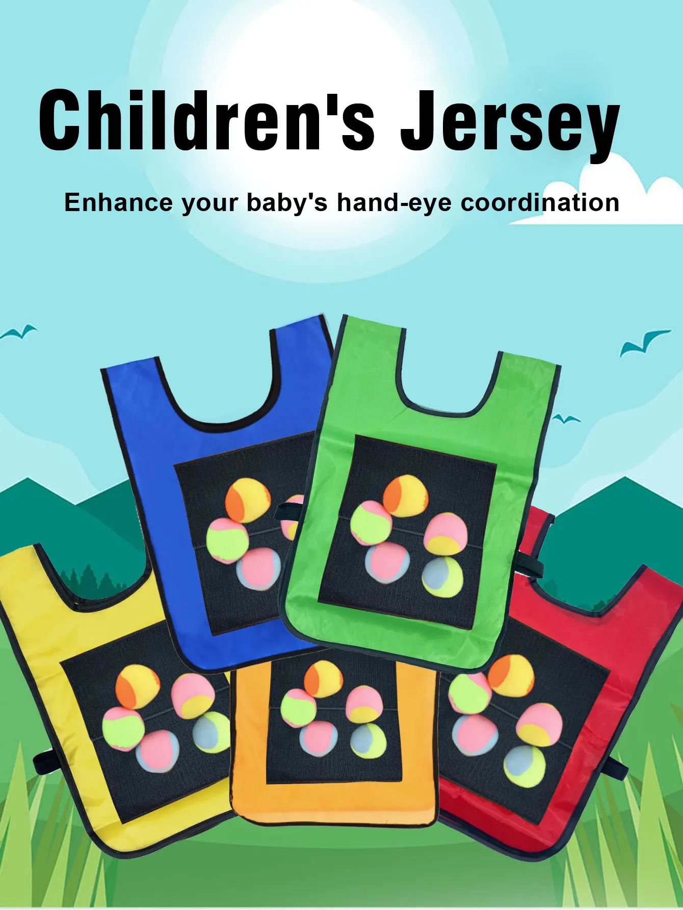 Juguete para deportes al aire libre, chaleco adhesivo de juego de pelota Dodge, Jersey, accesorios de tela, tiro, captura de pelotas de forro polar suave, seguro para niños, adolescentes y adultos