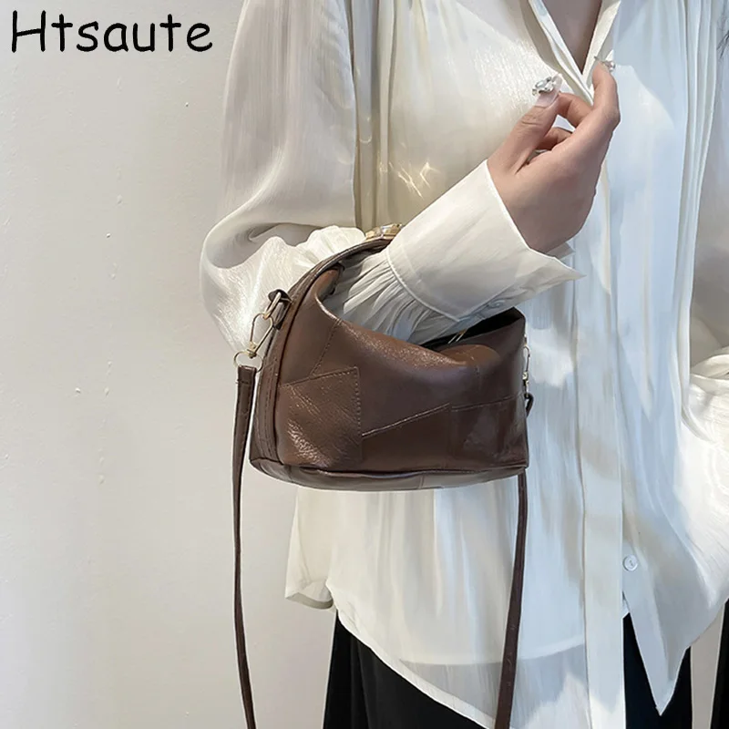 Mini Handbags For Women New Top-handle Fashionable Texture Women's Fresh and Stylish Summer Hand-held Shoulder Crossbody Bag