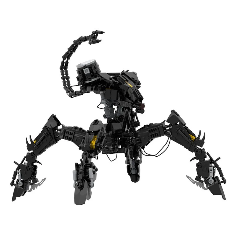 

C9942 Quadruped Alien Robot Assembly Model Corruptor Sci-Fi Action Figure Small Building Blocks Collectible Toy Gift
