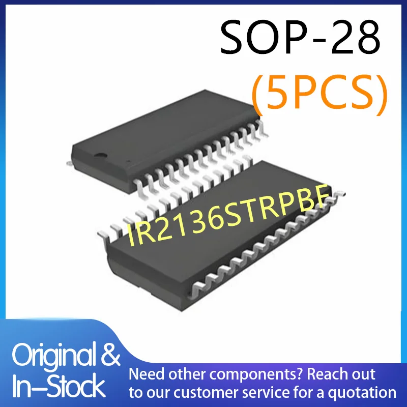 5pcs IR2136STRPBF IR2136 package SOP-28 