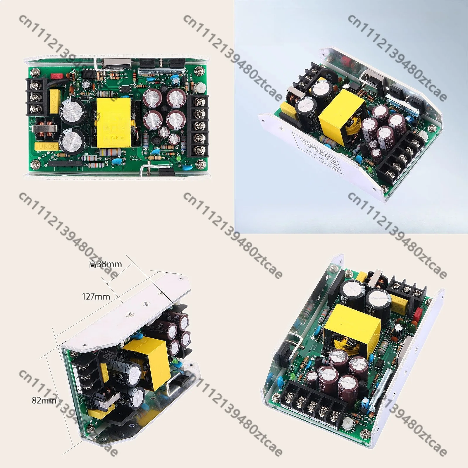300W high-power amplifier power supply with three outputs: positive and negative 24V30V32V36V42V48V55V60V and positive 12V