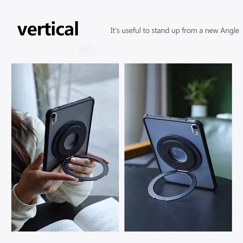 Rotation Magnetic Case For Samsung Galaxy Tab S10 Lite 10.9 2025 S10FE S9 S8 S7 A9 S10 Plus S7 FE Magnetic Hard Shockproof Cover view 2