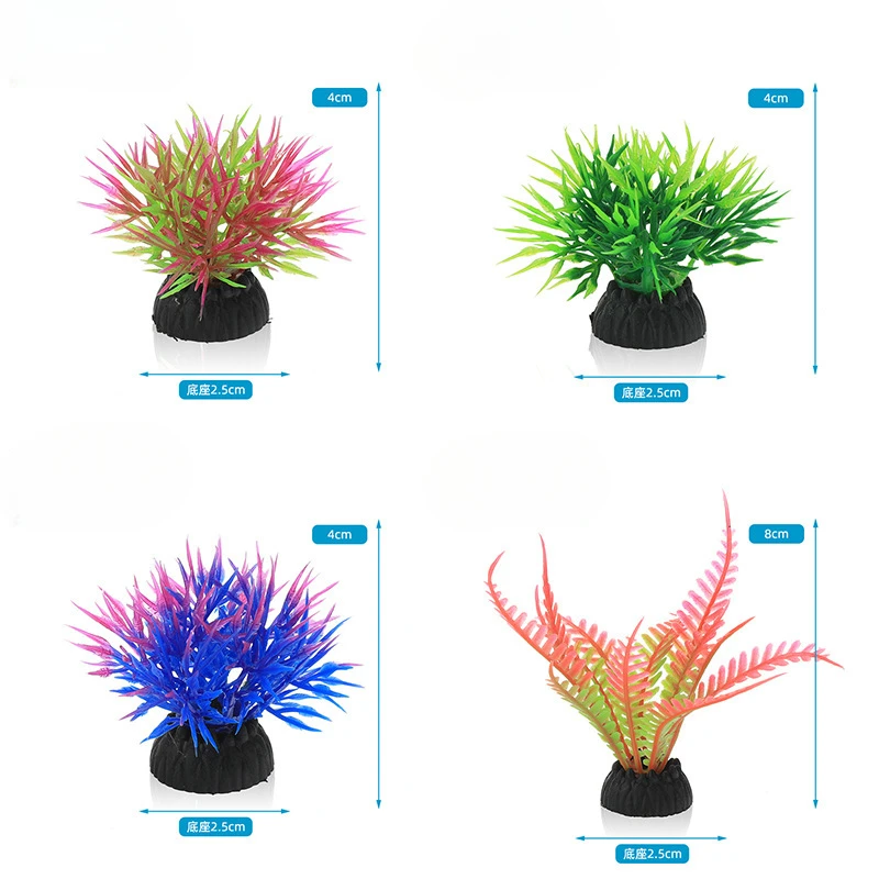 Aquarium Dekor Simulation Künstliche Blätter Wasser Pflanze Gras Umweltschutz Aquarium Ornament Aquatische Zubehör