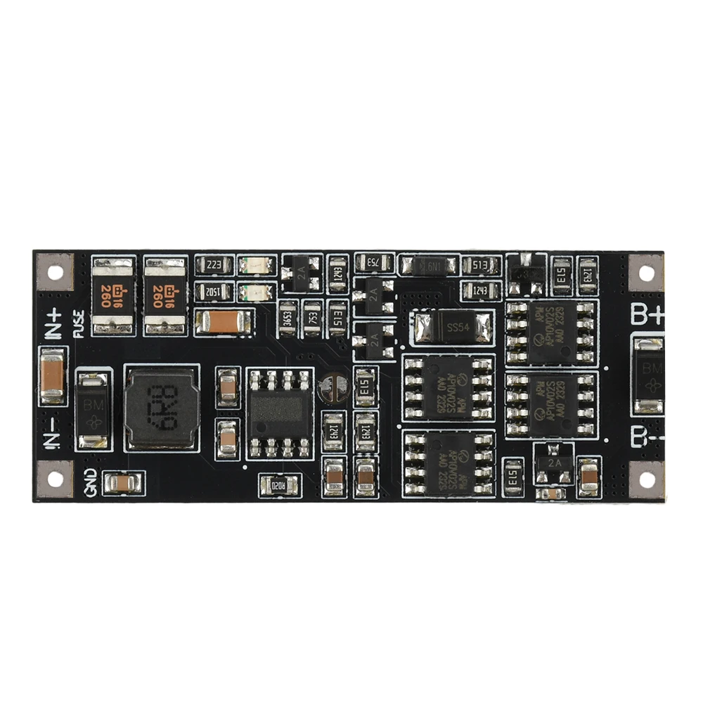 DC 12V/15V 50W 4A UPS Module Uninterruptible Power Control Board 2S 3S Charging Step Up Protection Module Power Supply