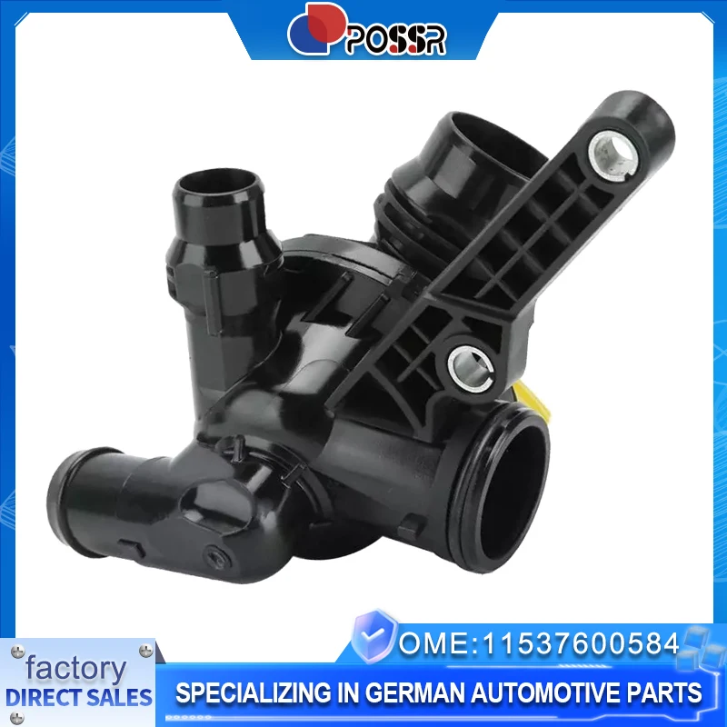 

Автоаксессуары 11537600584 Корпус термостата, новый термостат для водяного насоса охлаждающей жидкости для термостата Bmw N13 F20 F30 F35 116I