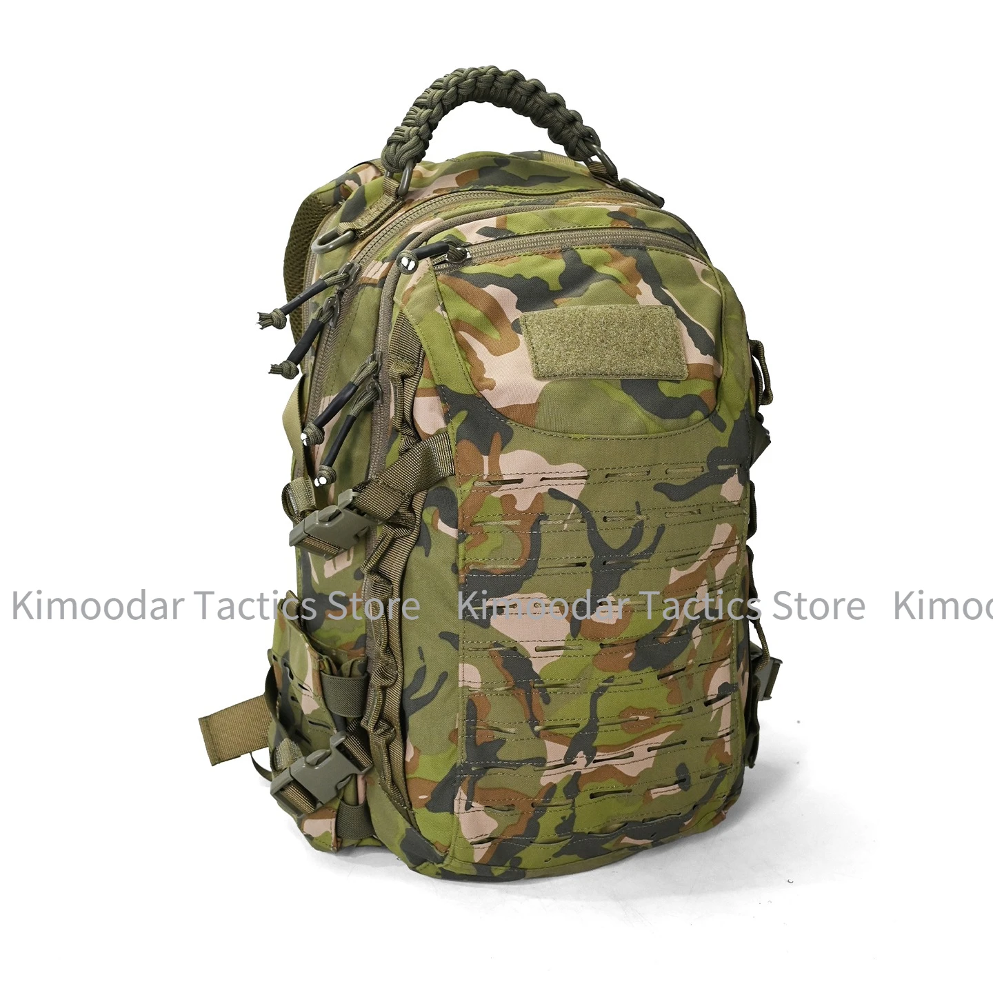 High Quality Nylon Big Five Leaf Camouflage Dragon Egg Tactical Bag for Outdoor Travel Mountaineering Large Capacity Backpack