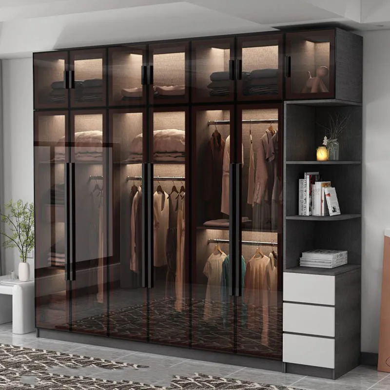 

Dressers Simple Wardrobes Free Shipping Portable Luxury Display Modern Cabinets Apartment Organizer Closets Abiertos Furniture