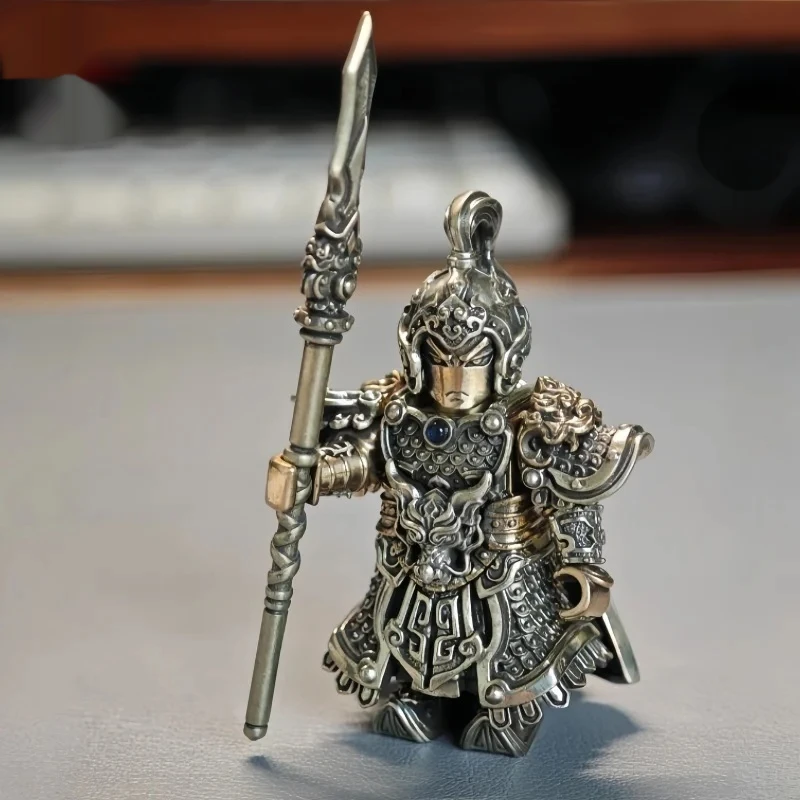 حار في المخزون النمط الصيني لاعب كبير ثلاث ممالك سلسلة تشاو يون تشاو زييلونج عمل نموذج لجسم سطح المكتب زخرفة اللعب الهدايا #1