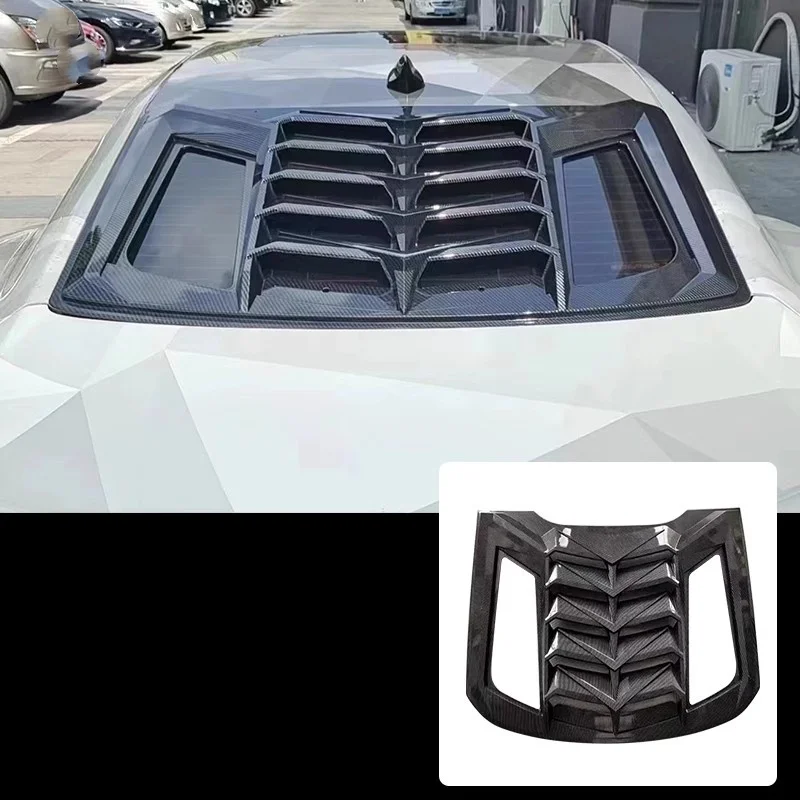 

Car Rear window-shades for Chevrolet camaro Gloss black Tail Wind shield Blind Shade cover Trim Parts