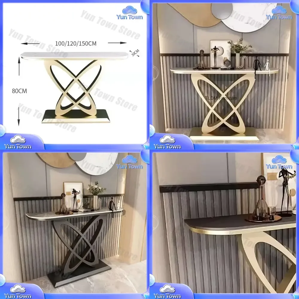 for Luxury Trendy Console Table for Living Room Modern Aesthetic Home Furniture Unique Beauty Wohnzimmer Tisch Entryway Hall